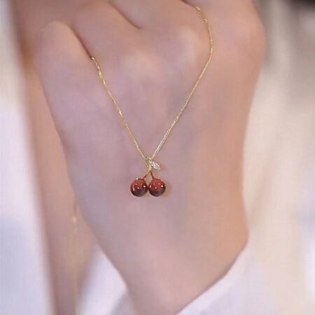Charming Cherry Necklace