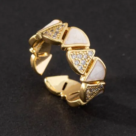 Interlocking Hearts Ring