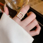 Geometric Dreamy Ring