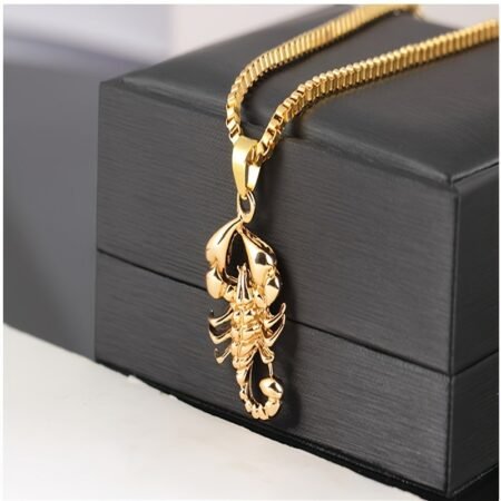 Eternal Love Scorpion Charm Necklace